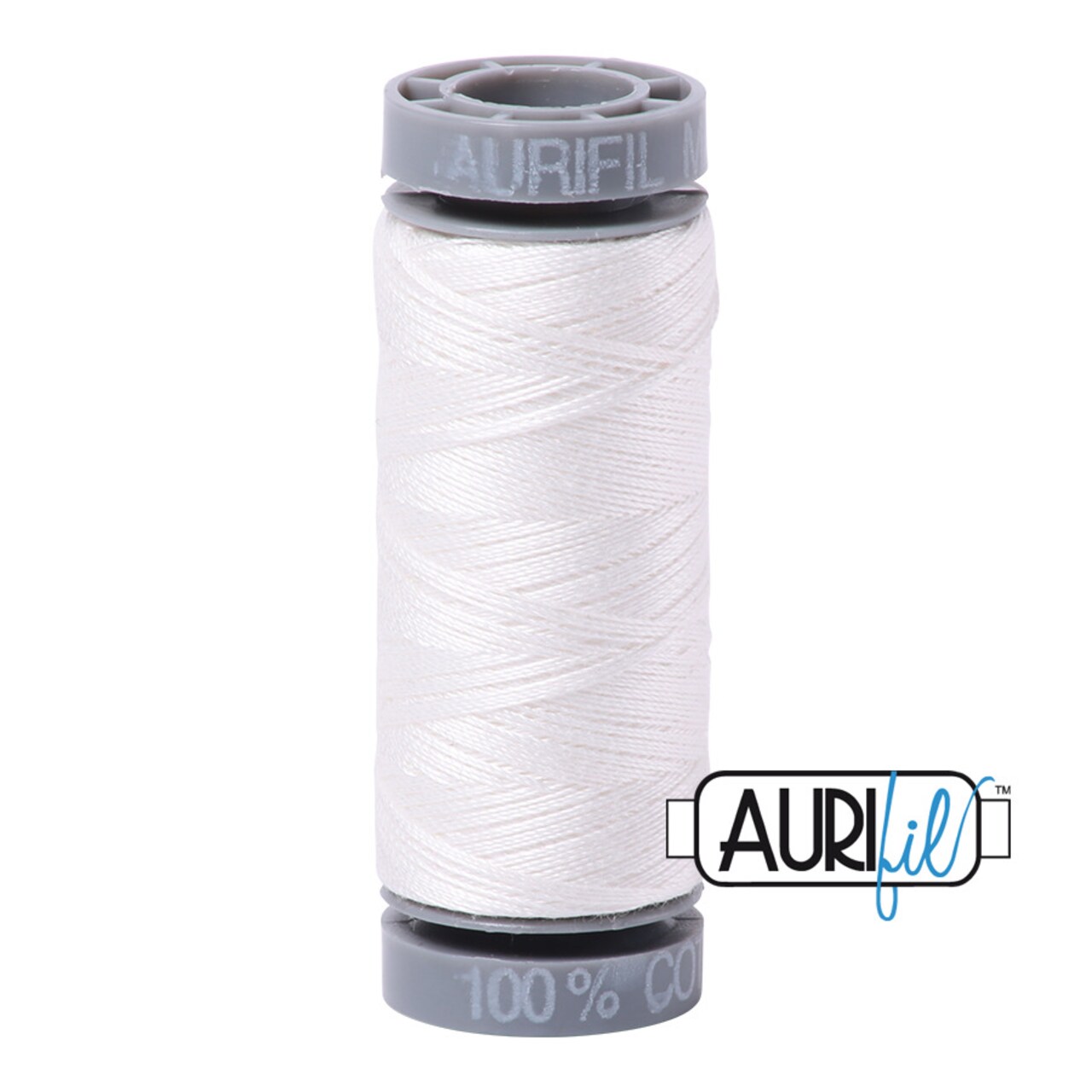 Natural White (2021) | 28wt Small Spool (100M / 109Y) | Aurifil Thread